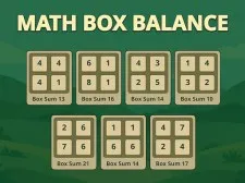 Math Box Balance